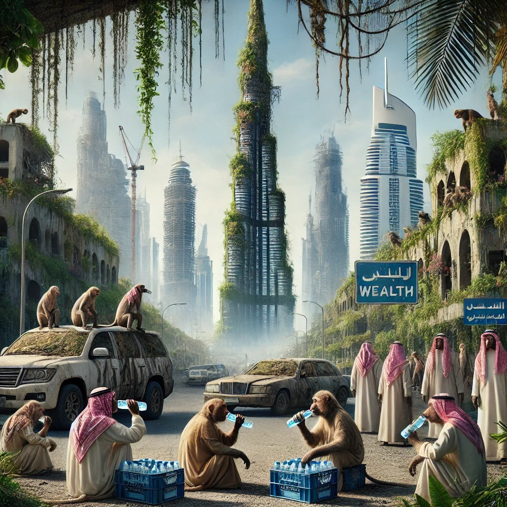 "Gilded Apes, Thirsty Kingdom"